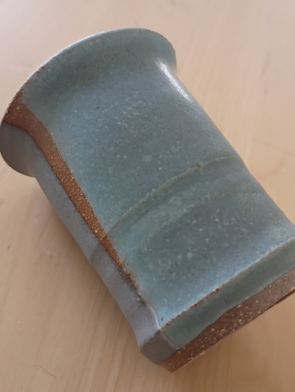 Small Handmade Ceramic Wine Or Whiskey Cup